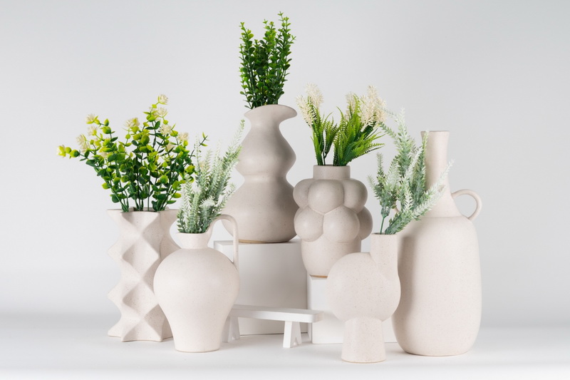 ceramic vases